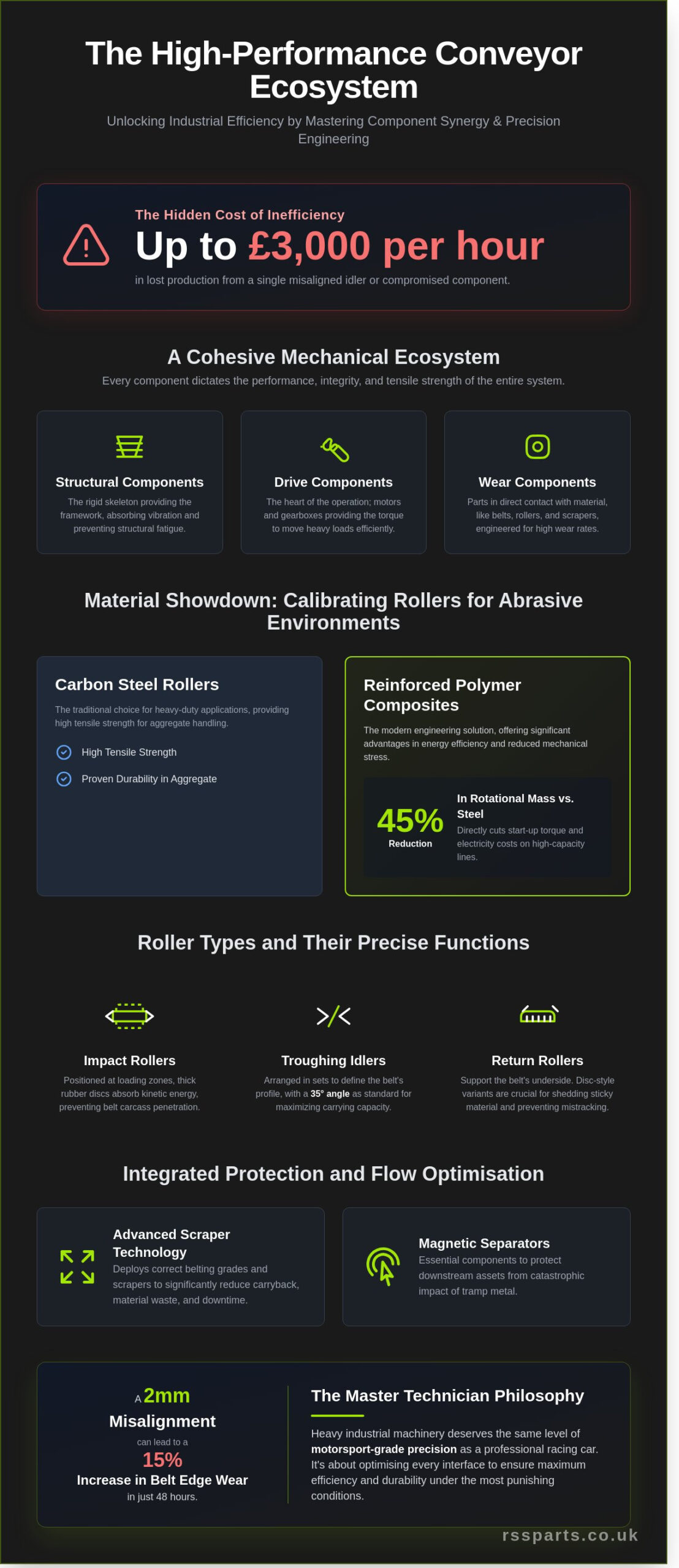 Conveyor System Components: A Technical Guide to Engineering Precision